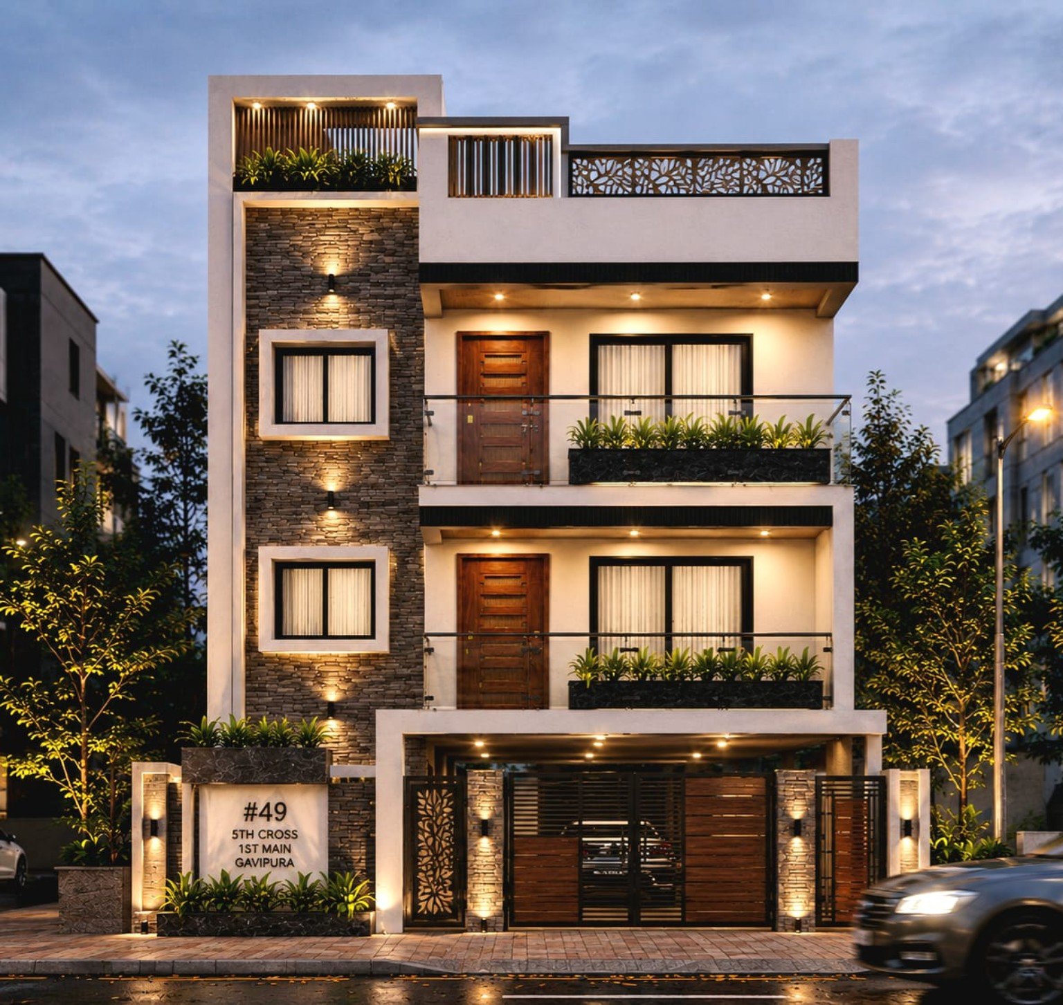 Modern urban home
